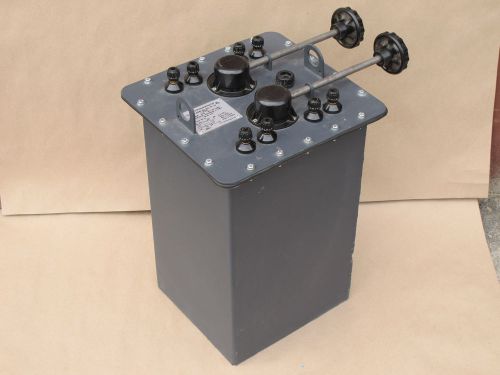 240v 24/40a single phase oil autotransformer aomh-40 an-g. gen. radio,staco,acme for sale