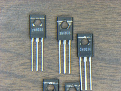 1 Lot of 100 Darlington Transistors 2N6036.  New parts