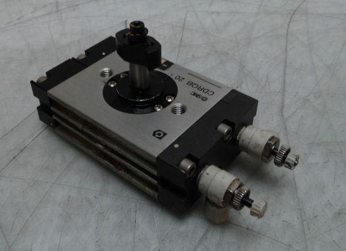 Smc cdrqb 20 rotary actuator module, cdrqb20-01-318-j79l, used, warranty for sale