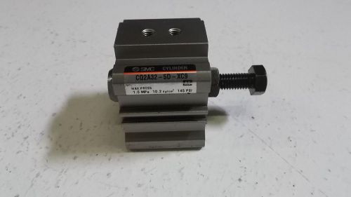 Smc compact cylinder cq2a32-5d-xc9 *used* for sale