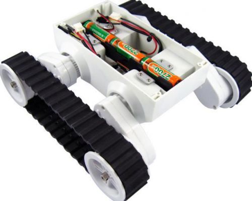 Gearbox robotic crawler chassis chassis rotating base tracked robot crawler for sale