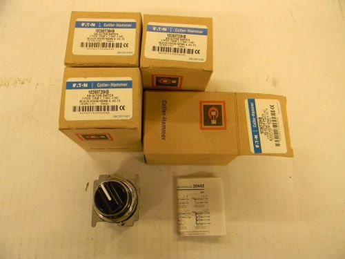 CUTLER-HAMMER SELECTOR SWITCH 10250T20KB &#034;LOT OF 4&#034;