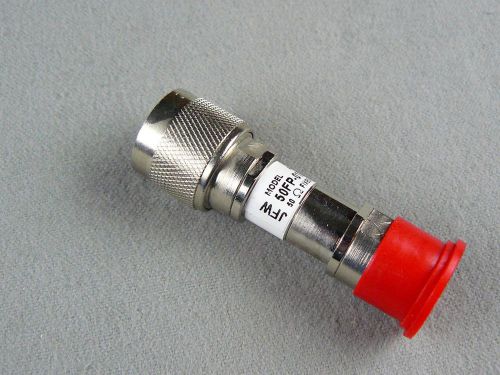 JFW 10 dB Attenuator 6 GHz N Connectors in and out  PN 50FP-010-H6  NEW