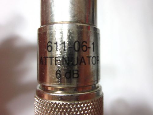 Meca Electronics N-Type 6dB Attenuator model 611-06-1