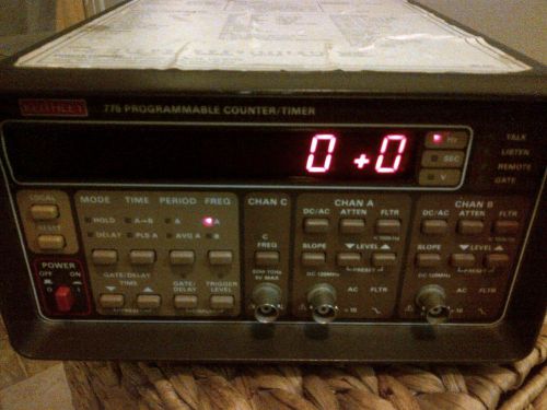 Professional Programmable Keithley Frequency Counter 775 Free Shipping in Canada