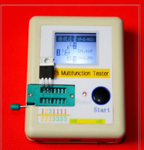 ESR Meter Digital led Transistor Tester Diode Triode Capacitance Mos  battery