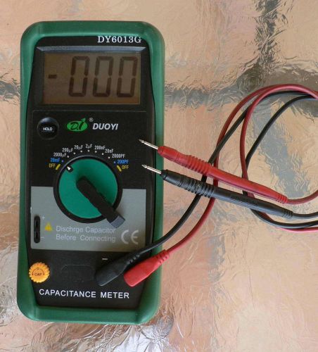 DUOYI Professional Digital Capacitance Meter