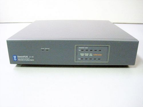 W&amp;g dominoplus da-360 oc3 network analyzer with bn 9305/90.63 &amp; bn 9305/90.69 for sale