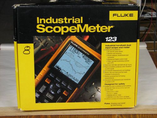 Fluke 123/003 Industrial ScopeMeter, 20 MHz Frequency