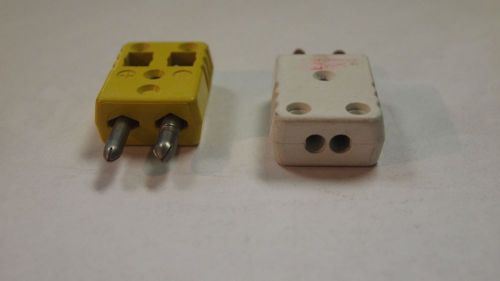 Omega k type male thermocouple ceramic connector end plug for sale
