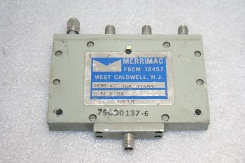 MERRIMAC PDM-42-3GA/31489 POWER DIVIDER
