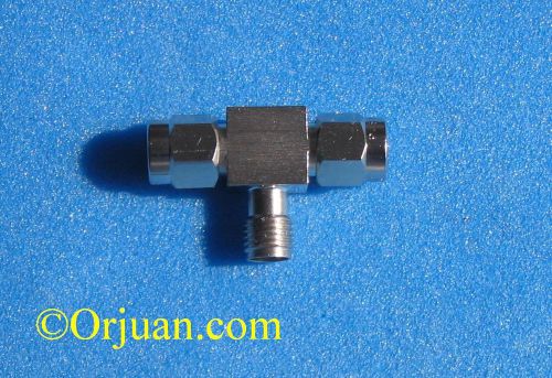 New pasternack pe9247 sma tee adapter m/f/m t coaxial connector for sale