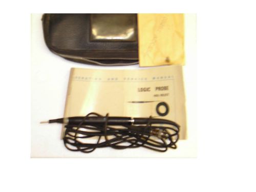 Logic  Probe, Hewlett Packard,  with Manual, Accessories and Case