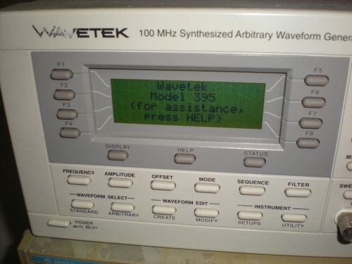 Wavetek Model 395 100MHz Synthesized Arbitrary Waveform Generator