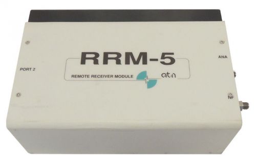 Atn microwave rrm-5 remote receiver module 0.3-6 ghz generator agilent/ warranty for sale