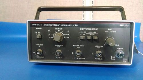 Phillips PM5171 Amplifier / Logarithmic Converter