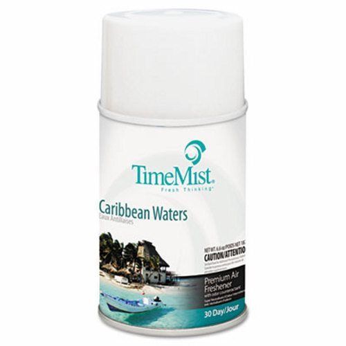 TimeMist Metered Air Fresheners Caribbean Waters 12 per Case (TMS 33-5324TMCAPT)