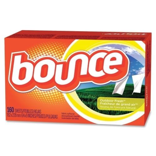Procter amd Gamble 80168 Bounce Dryer Sheets Reduces Static 160 Sheets/BX