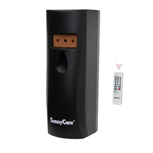 SunnyCare #6026B  Black ABS Plastic Remote Control Air Refresher Dispenser  New