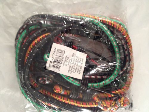 12 PIECE 24&#034; BUNGEE CORDS TAIE24