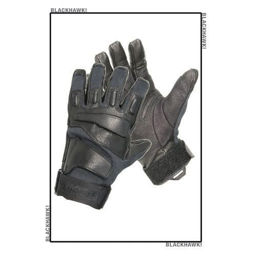 Blackhawk 8114MDBK HellStorm SOLAG Gloves With Kevlar Black Full Finger Medium