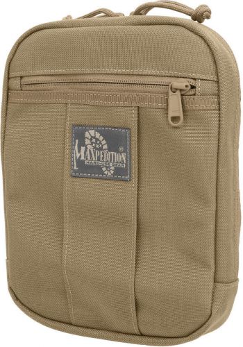 Maxpedition mx481k jk-2 concealed carry pouch large 8&#034; x 6&#034; x 1.5&#034; khaki for sale