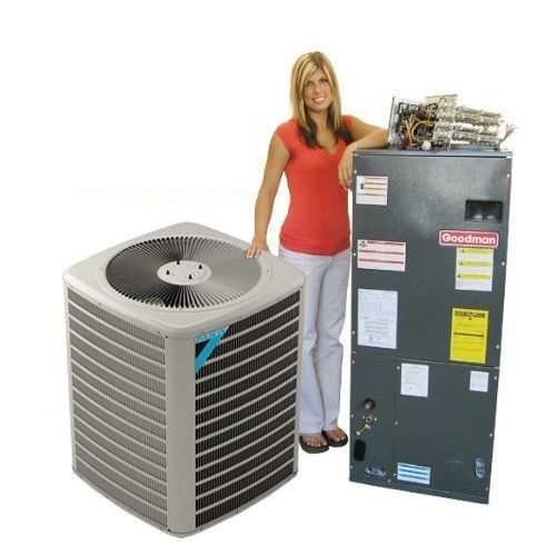 5 ton commercial heat pump system by daikin/goodman 208-230v 3 phase for sale