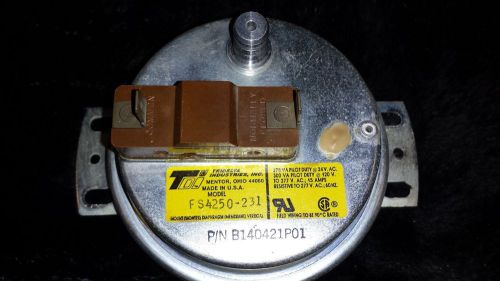 Trane American Standard Pressure switch B140421P01 FS4250-231