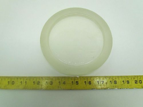 Pyrex annular edge clear sight glass 6&#034; dia 3/4&#034; thick circular for sale