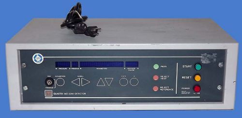 ITI Qualitek 160 Leak Detector / Tester Micro-Precision Ion Track Instrument