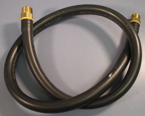 6ft Parker Push-Lok 801-16 1&#034; Black Multi Purpose Hose w/ 1&#034; M/M Fittings New