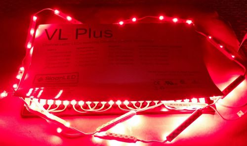 Sloan VL Plus Red Long Standard Face-Lit Solution 701269-RVLL-MB