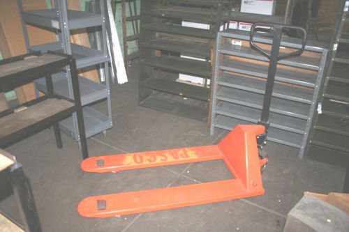 Haul master 5,000 pound capacity pallet jack/hand truck for sale
