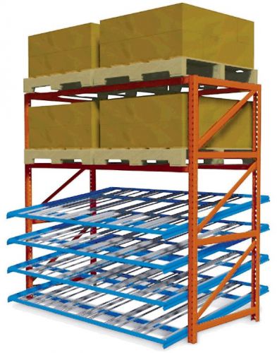 Quikpik flowrack kd4896 49x91.5&#034;single level w/o rollers. rollers available $2.5 for sale