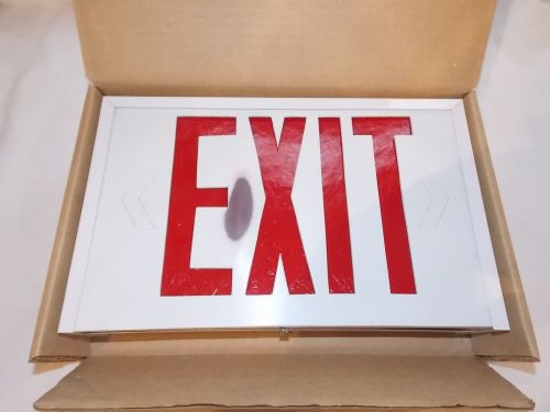 Vintage Lighted Exit Sign Made By Mule Co, Gas &amp; Oil Station, Man Cave