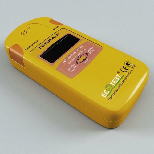 Radiation detector dosimeter terra-p for household use! english version for sale