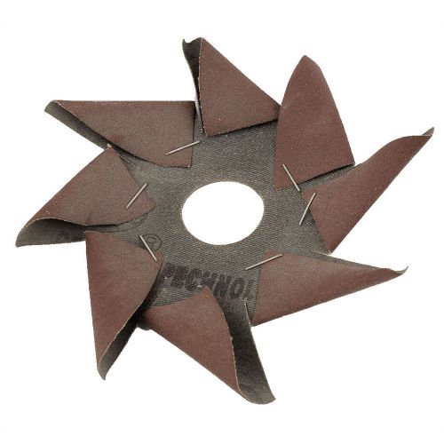 Pinwheel shaped waterproof abrasive sandpaper sheet for sale