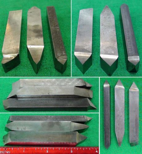 3 cobalt hss thread cutting 1/2&#034; lathe tool bits machinist gunsmith south bend for sale