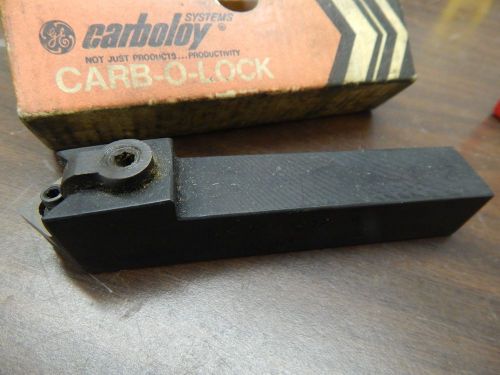 Carbaloy 3/4&#034; Square Shank Indexable Insert Lathe Tool MSDNN 12-4