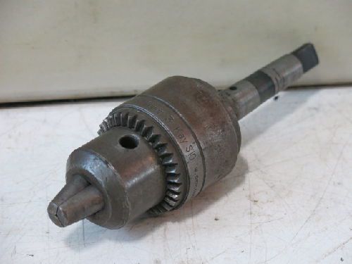 ROHITI DRILL CHUCK, 1/32&#034;-5/8&#034;, #2 MORSE TAPER