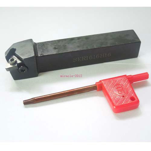 SER1616H16 EXTERNAL TOOTH INDEXABLE THREAD TOOL HOLDER TURNING TOOL CNC LATHE