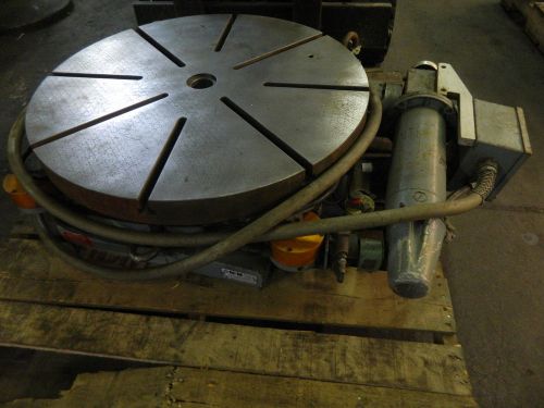 30&#034; M&amp;M Precision NC Rotary Table, Mod# MM 44 25 30 LEF, Used,  WARRANTY