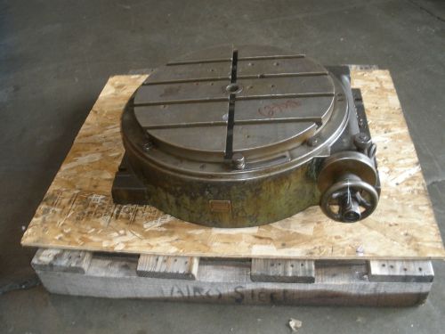 20” Diameter Pratt &amp; Whitney Rotary Table Model PO55936