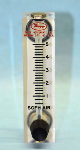 Dwyer VFA-3-BV Visi-Float Acrylic Flow Meter 0.5-5 SCFH Air
