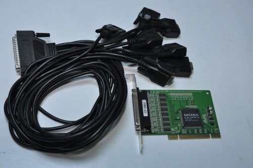 MOXA PIC cummunication board CP-168U, 8 Port RS-232 W/Cable