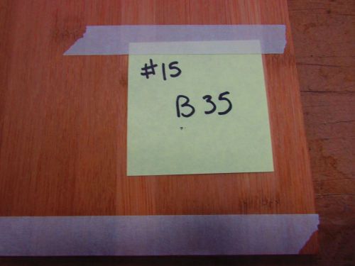 Wood veneer caramel bamboo 48x98 1pc your choice 10mil paper backed box 35 15-18 for sale