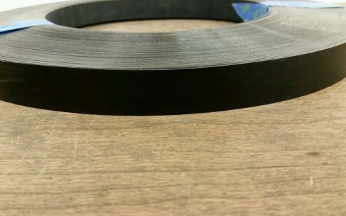 Black PVC edgebanding edge banding in 15/16&#034; x approximately 400&#039; roll