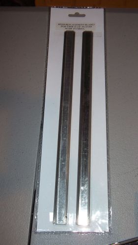 Grizzly H5038 12-1/2&#034; x 23/32&#034; x 1/8&#034; HSS Planer Blades for G0505, Set of 2 $43