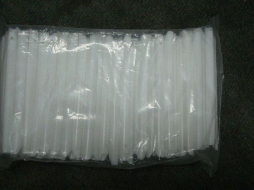 Pack of 100 Disposable Dental Plastic Mixing Stick Tubes w/ Hole, New
