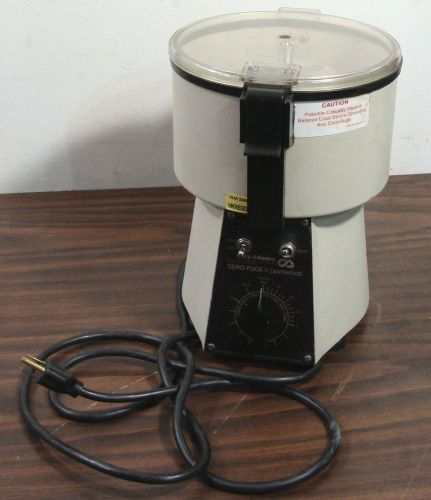 Clay adams sero-fuge ii 2 lab tabletop centrifuge + 12 slot rotor assy – tested! for sale